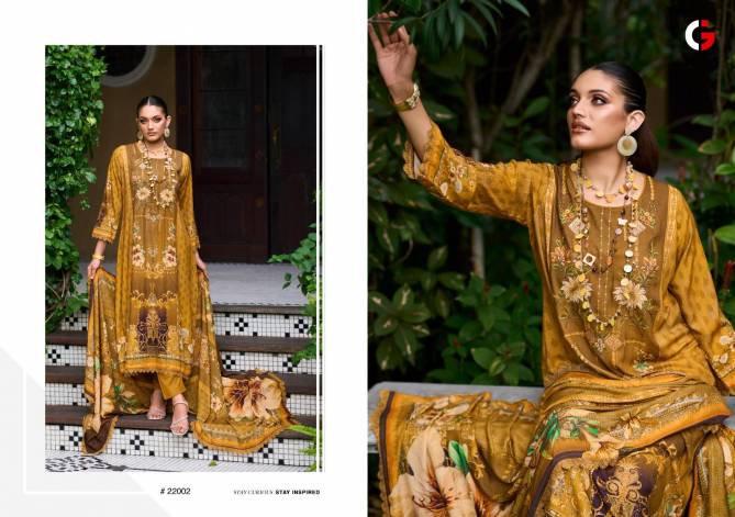 Gull Jee Fiza Pashmina Printed Salwar Kameez Catalog